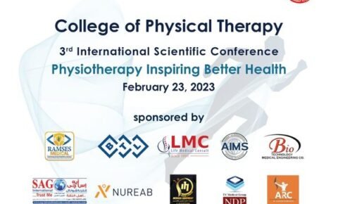 3rd International Conference Physiotherapy Inspiring Better Health المؤتمر الدولي الثالث للعلاج الطبيعي