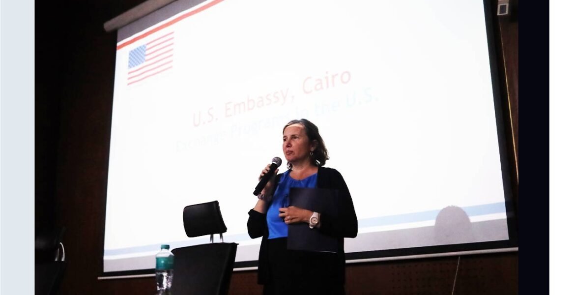American Embassy Cultural Exchange Office Visits Deraya University for Scholarship Sessions