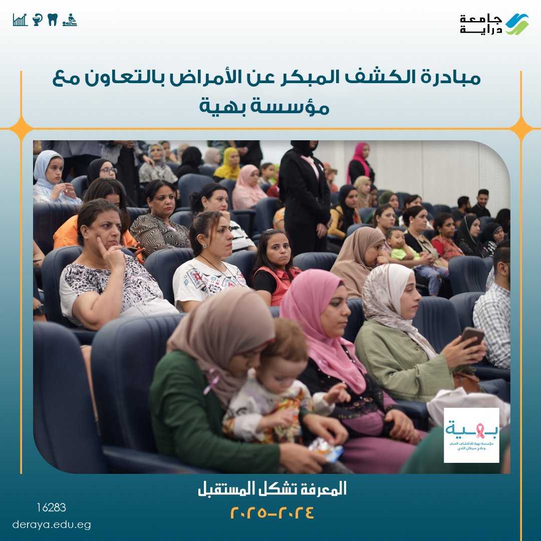 Early Detection Initiative for Diseases at Deraya University – Breast Cancer 2024